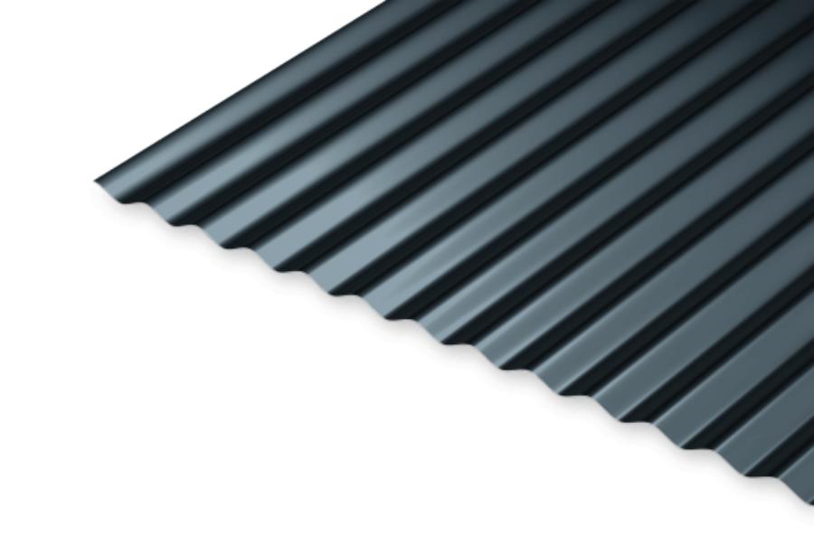 PAC-CLAD wavy corrugated Panel Profile Rendering - Image courtesy of www.pac-clad.com